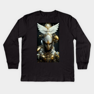 The fallen archangel Kids Long Sleeve T-Shirt